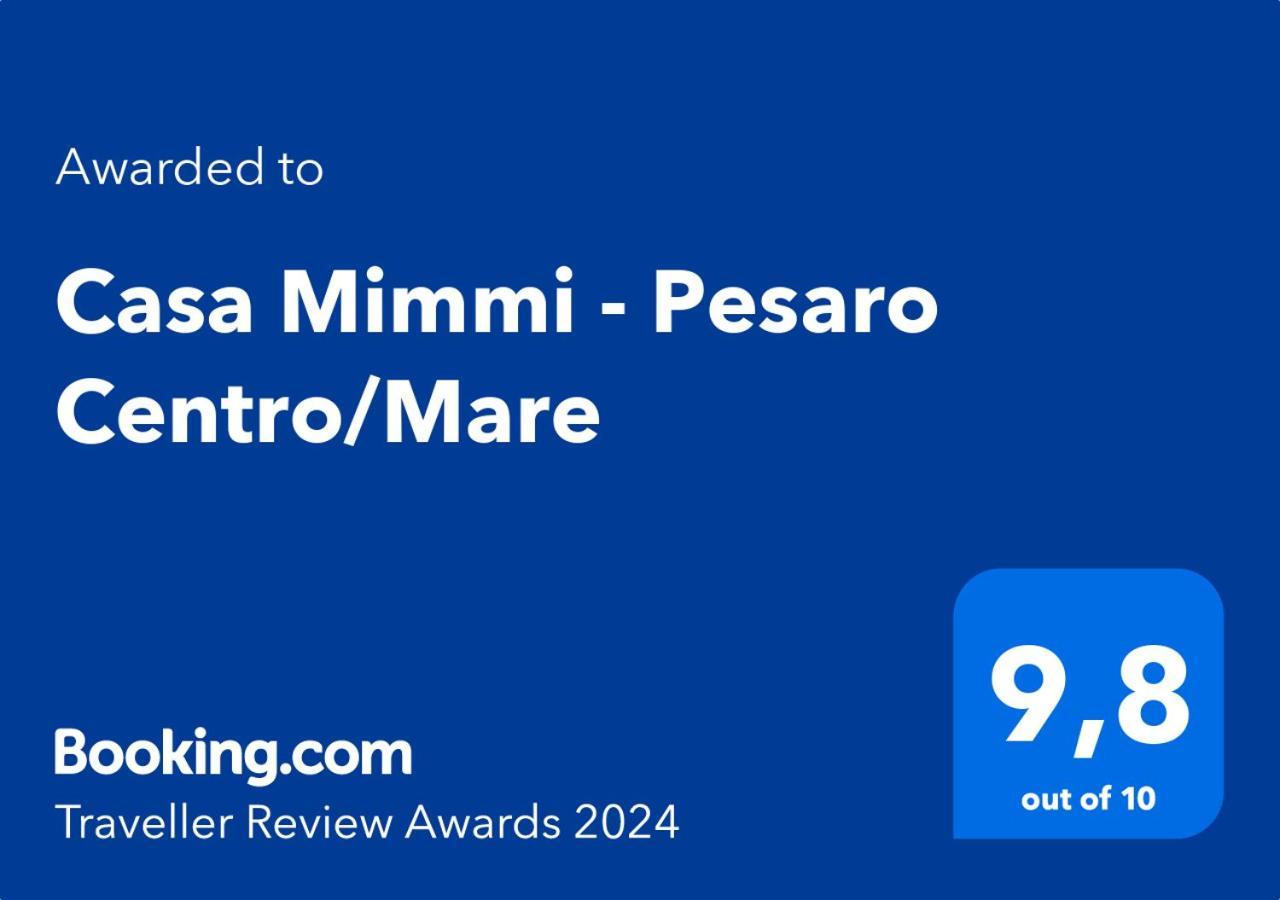 La Casa Di Erika - Pesaro Centro-Mare Leilighet Eksteriør bilde